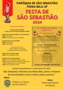 Festa De S O Sebasti O Em Pedra Bela Pedra Bela Sp